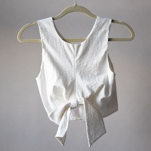ASOS Bow Crop Top